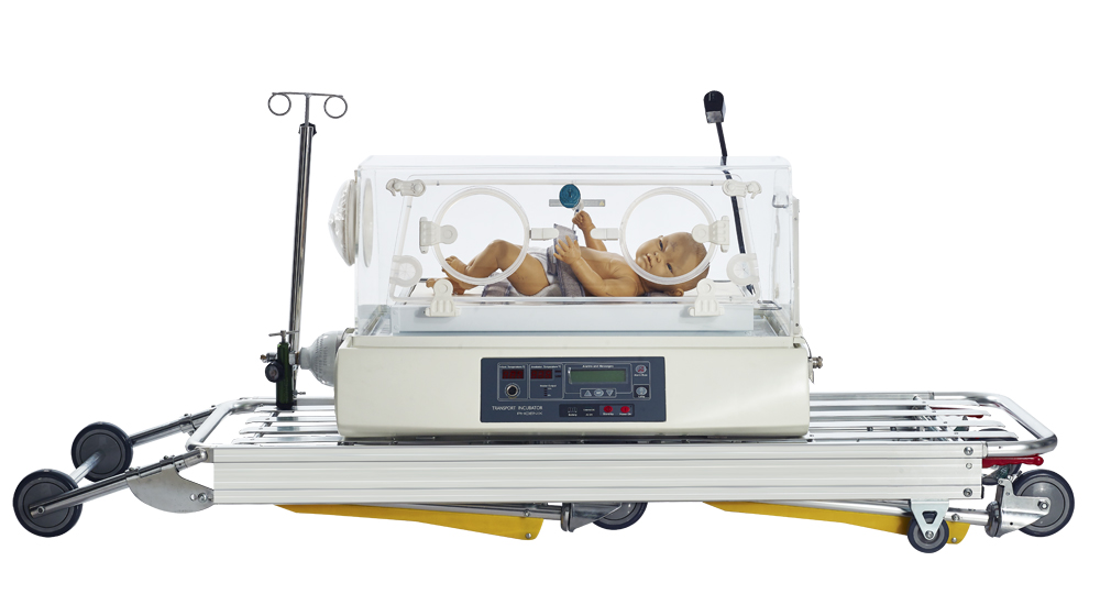 Visual example of the Transport Incubator product